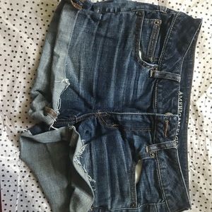 American eagle denim shorts